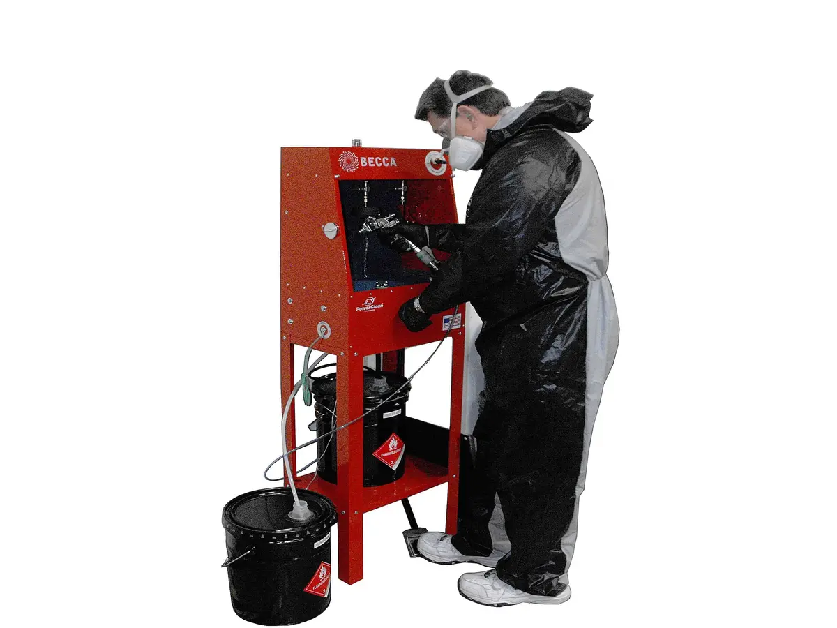S50m Manual Flex Solvent Spray Gun Cleaner 1