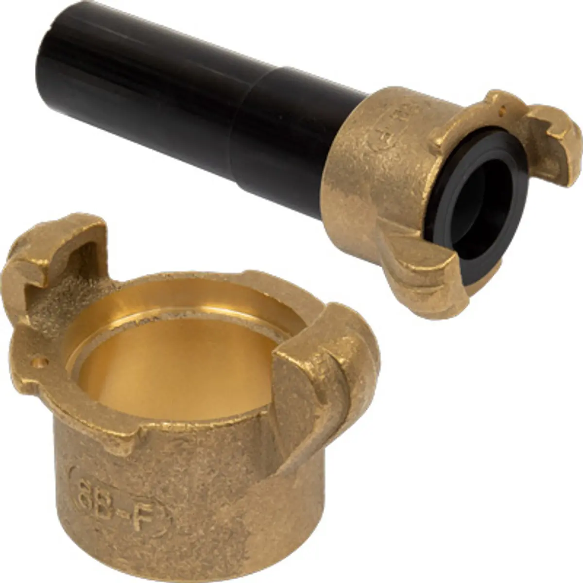 Pirate Brand - Nozzle Holder, Quick, Brass, Flanged, 175 Psi Max 1