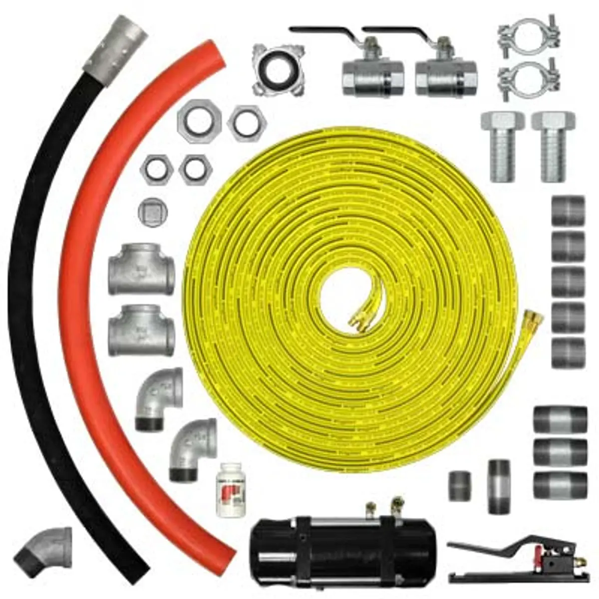Pirate Brand - Conversion Kit, Mpv/Combination Pneumatic 1-1/4" Small Blaster Pressure Release System 1