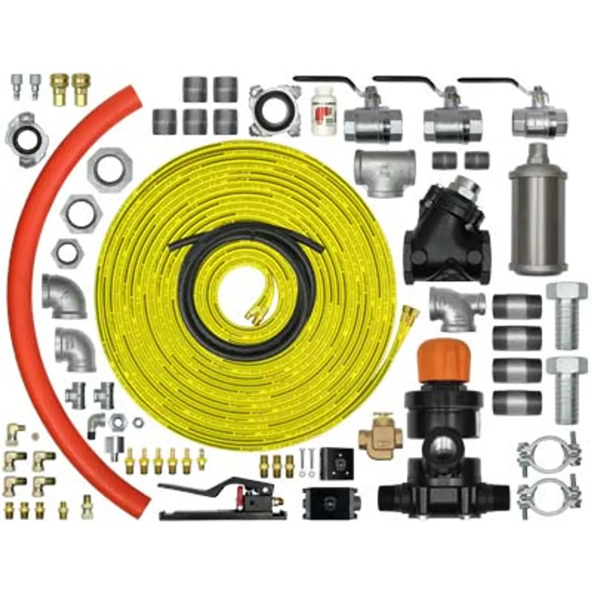 Pirate Brand - Conversion Kit, Apv-Urethane Pneumatic Small Blaster Pressure Hold System 1