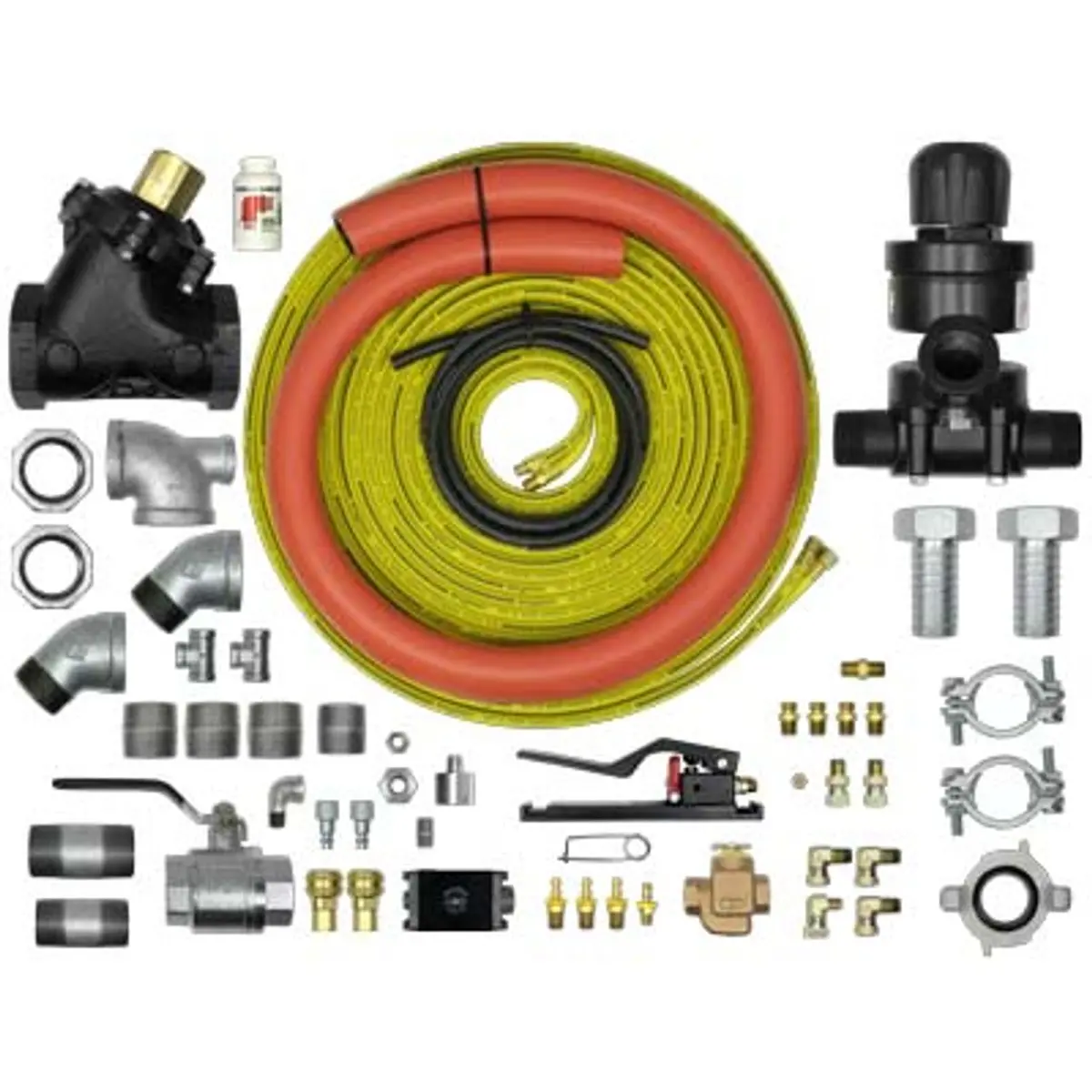 Pirate Brand - Conversion Kit, Apvii-Tungsten Carbide Big Gun Pneumatic, 1-1/2" Bulk Blaster Pressure Hold System 1