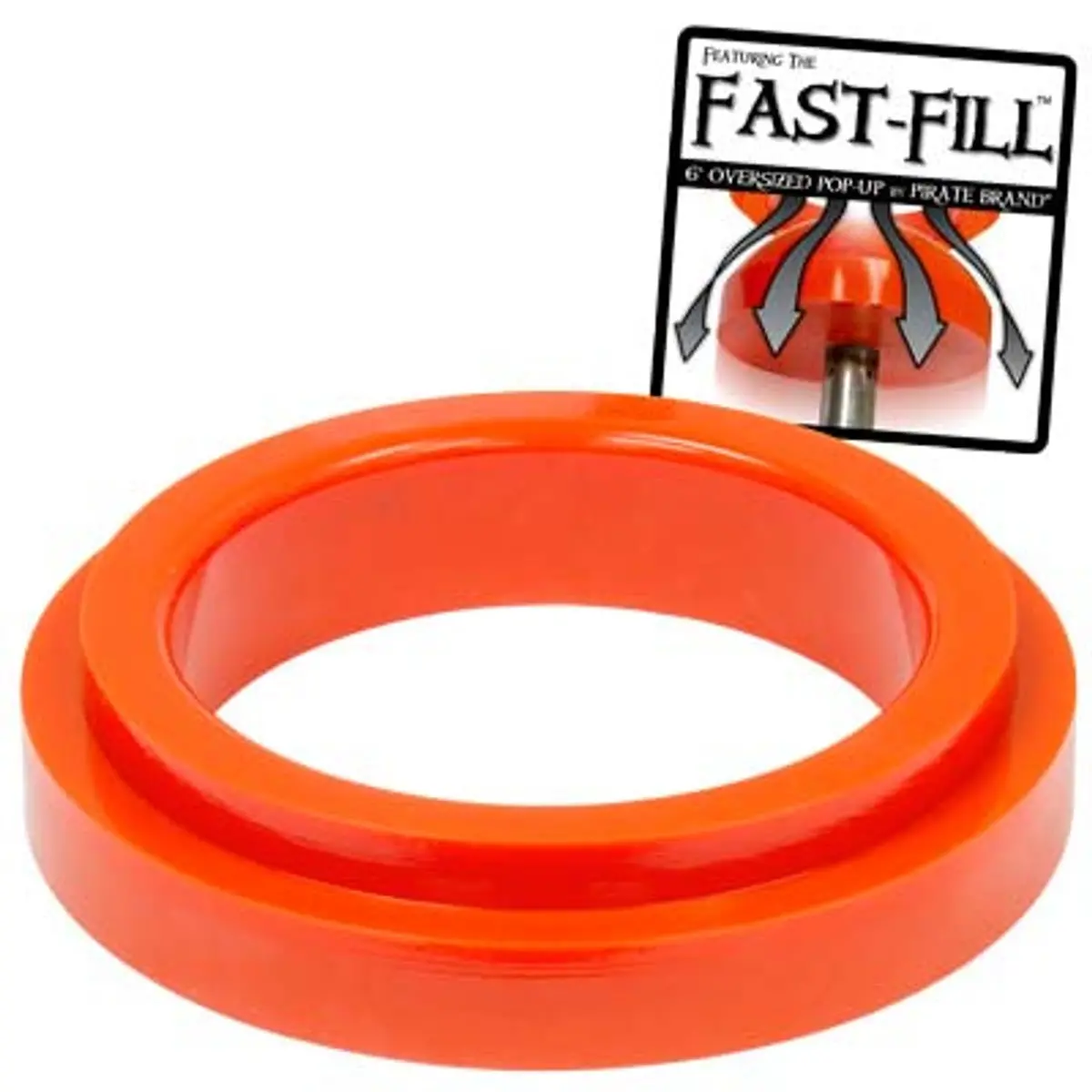 Pirate Brand - Graco Style, Pop-Up Gasket 6" Fast-Fill™ Skirted 1