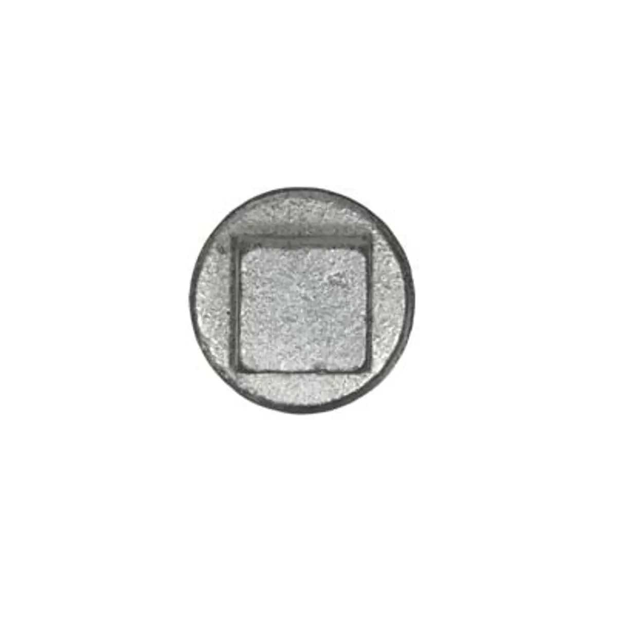 Pirate Brand - Schmidt Mfg Style, Pipe Plug, Galvanized, 3/4" 1
