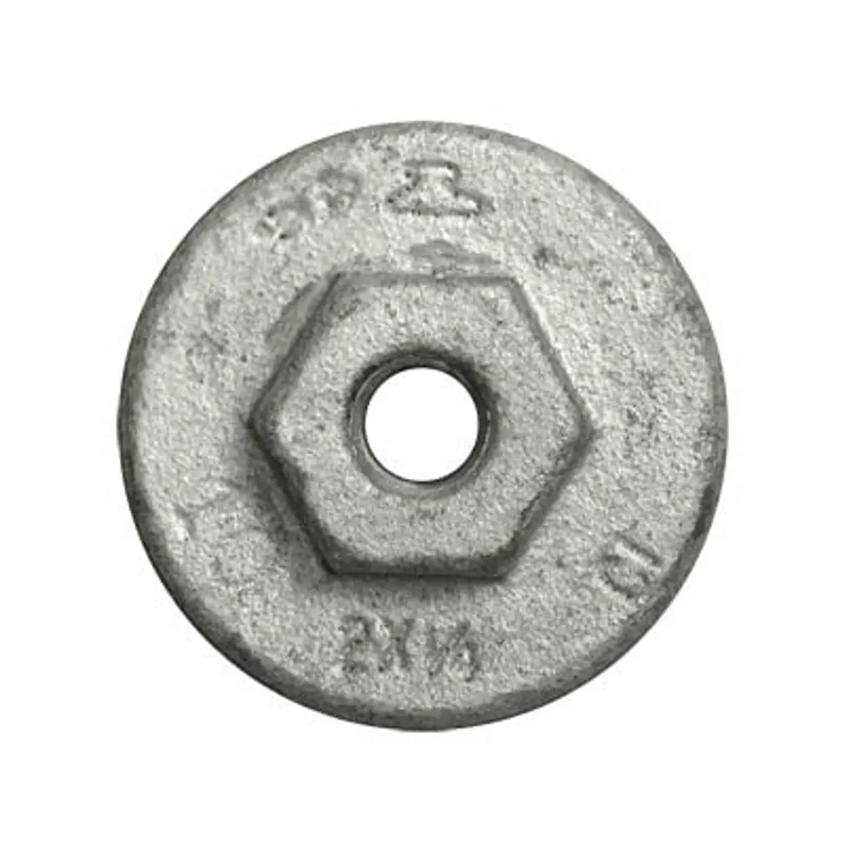 Pirate Brand - Schmidt Mfg Style, Bushing, Galvanized, 2" X 1/4" 1