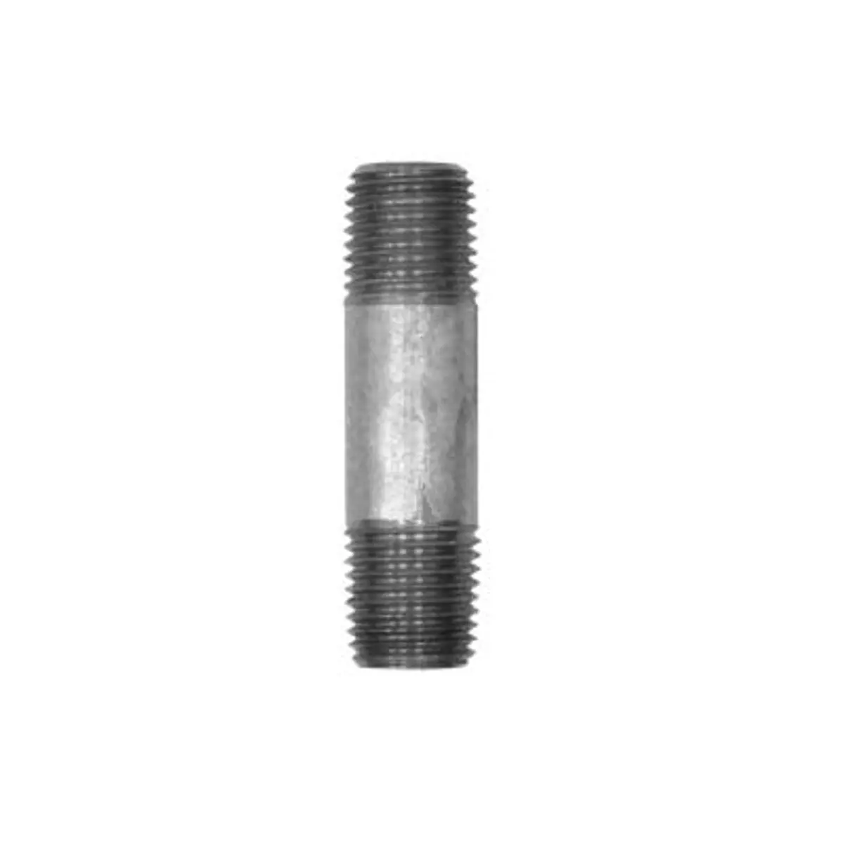 Pirate Brand - Nipple, Tbe, Schedule 80, Galvanized, 1/4" X 2" 1