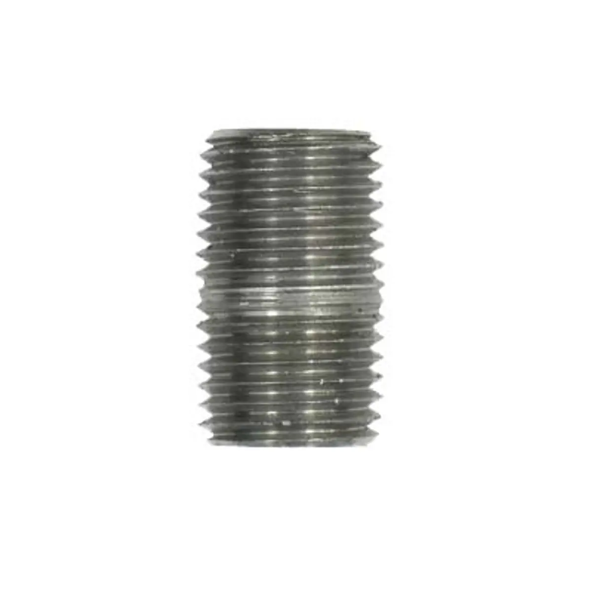 Pirate Brand - Schmidt Mfg Style, Nipple, Tbe, Galvanized, 1/2" X Closed 1