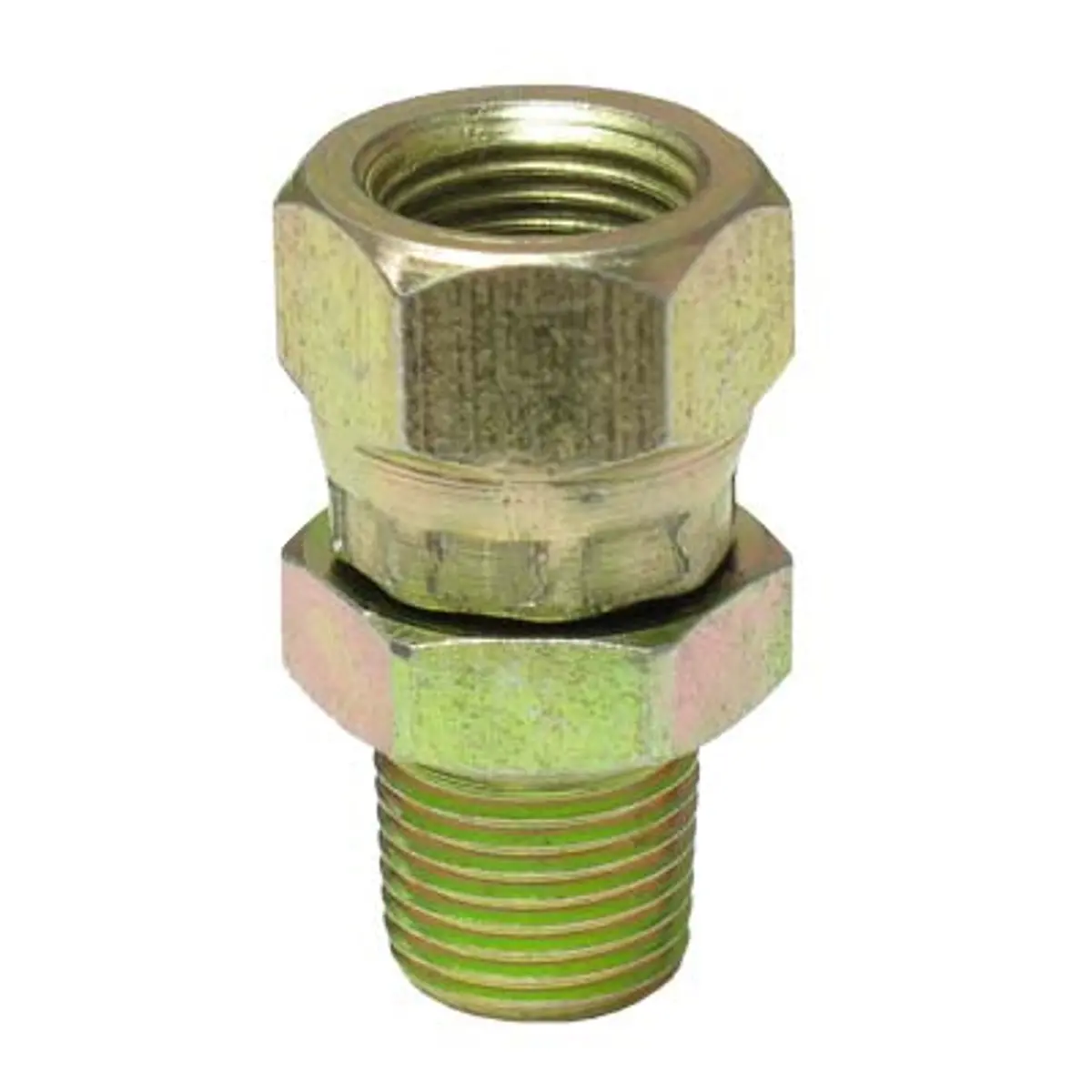 Pirate Brand - Schmidt Mfg Style, Straight Swivel, 1/8" Mnpt X 1/8" F 1