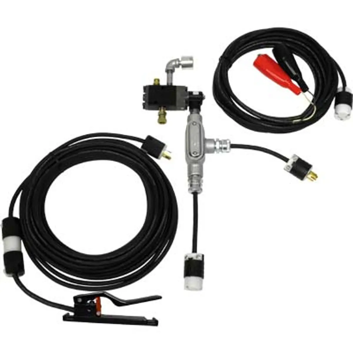 Pirate Brand - Schmidt Mfg Style, Junction Tee Kit, Small & Bulk Blasters, Pressure Hold System, 12Vdc, (1) Outlet 1