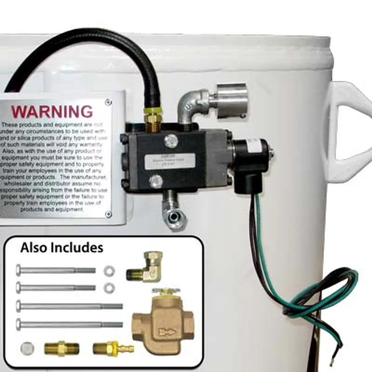 Pirate Brand - 120Vac Blast Room Door Interlock Kit For Use With Pneumatic And Electric Blast Pots (Factory Installed) 1