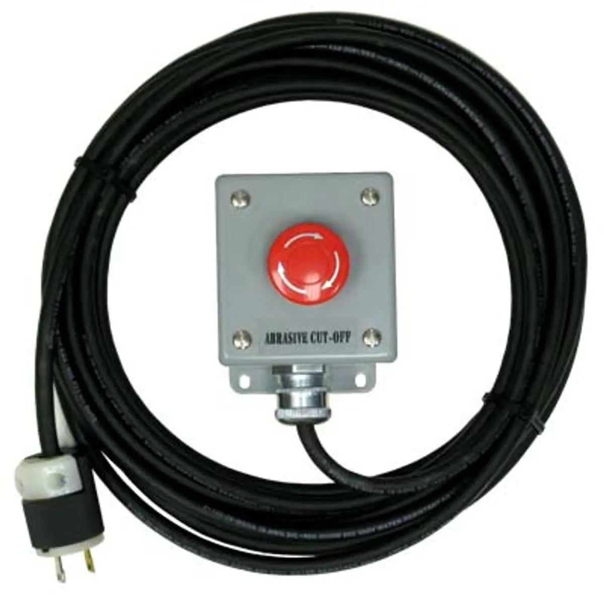 Pirate Brand - Schmidt Mfg Style, Palm Button Operator, 25' Cord, X-Treme Duty™ Urethane Control Cord (Prong Options) 1