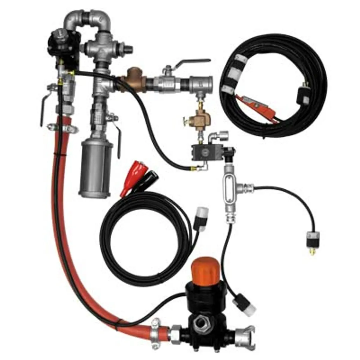 Pirate Brand - Conversion Kit, Ruemelin Style Conversion Kit Apv W/Urethane Sleeve Electric 12Vdc 1-1/4" 1