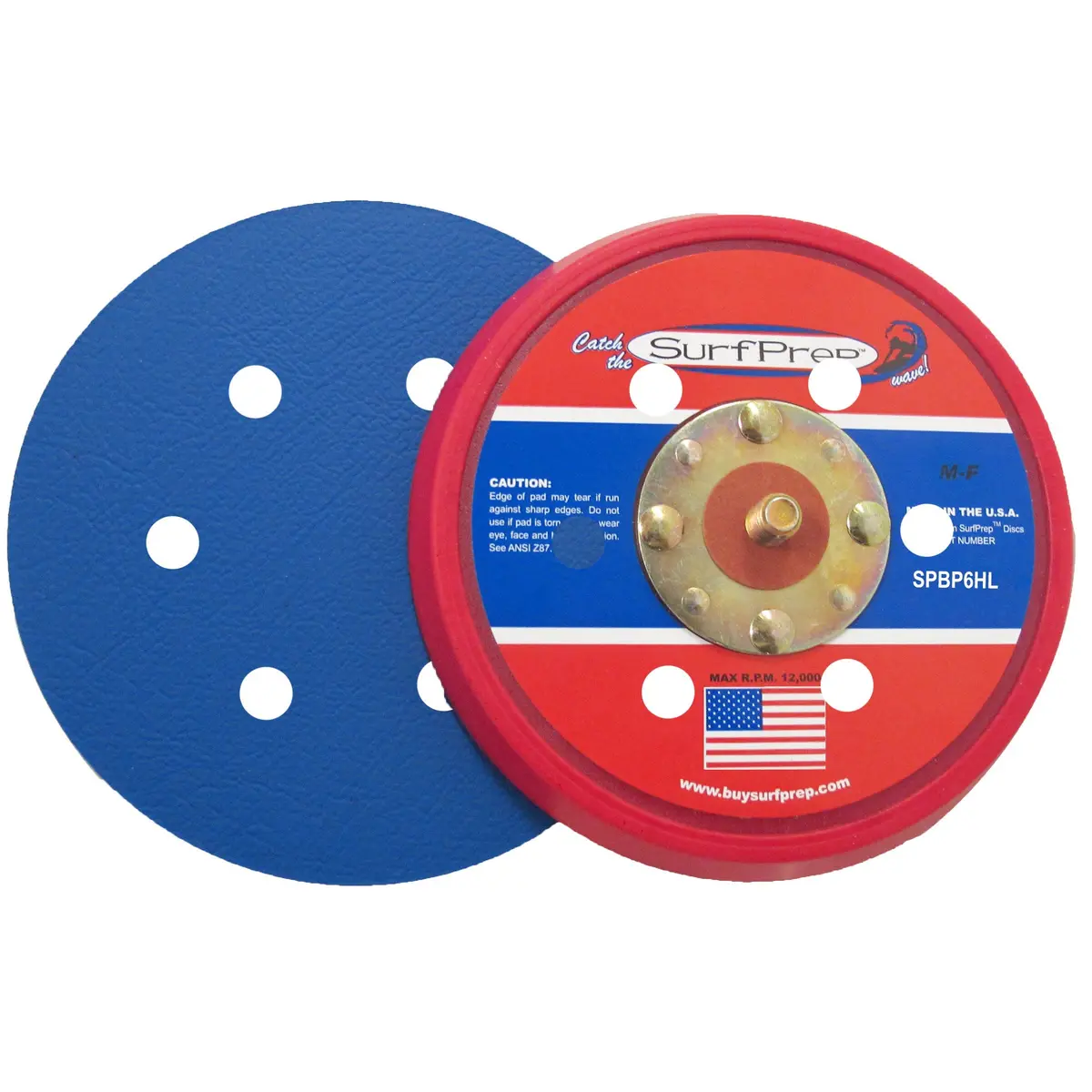 Surfprep 6" Backup Pads 1
