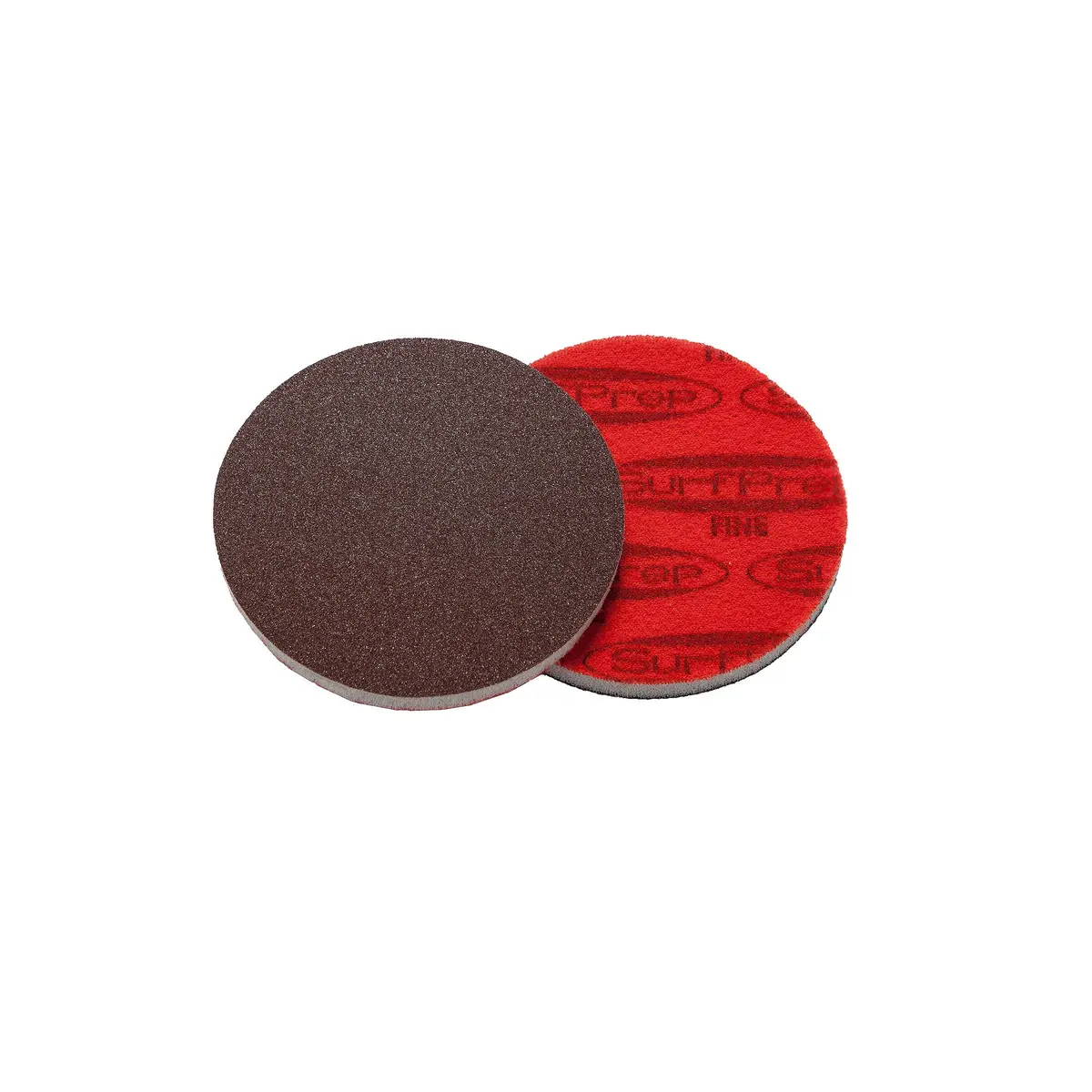 Surfprep 3" Foam Discs - 5Mm Thick (Premium Red A/O) 1