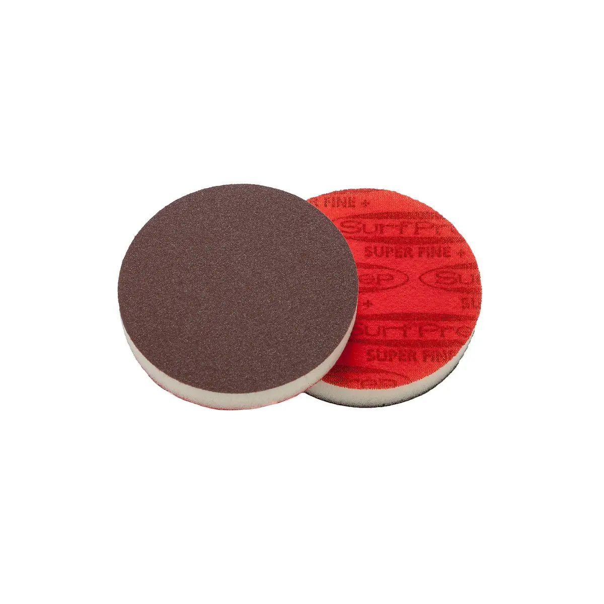 Surfprep 3" Foam Discs - 1/2" Thick (Premium Red A/O) 1