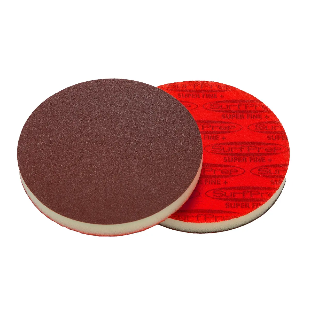 Surfprep 5" Foam Discs - 1/2" Thick (Premium Red A/O) - Close Out 1