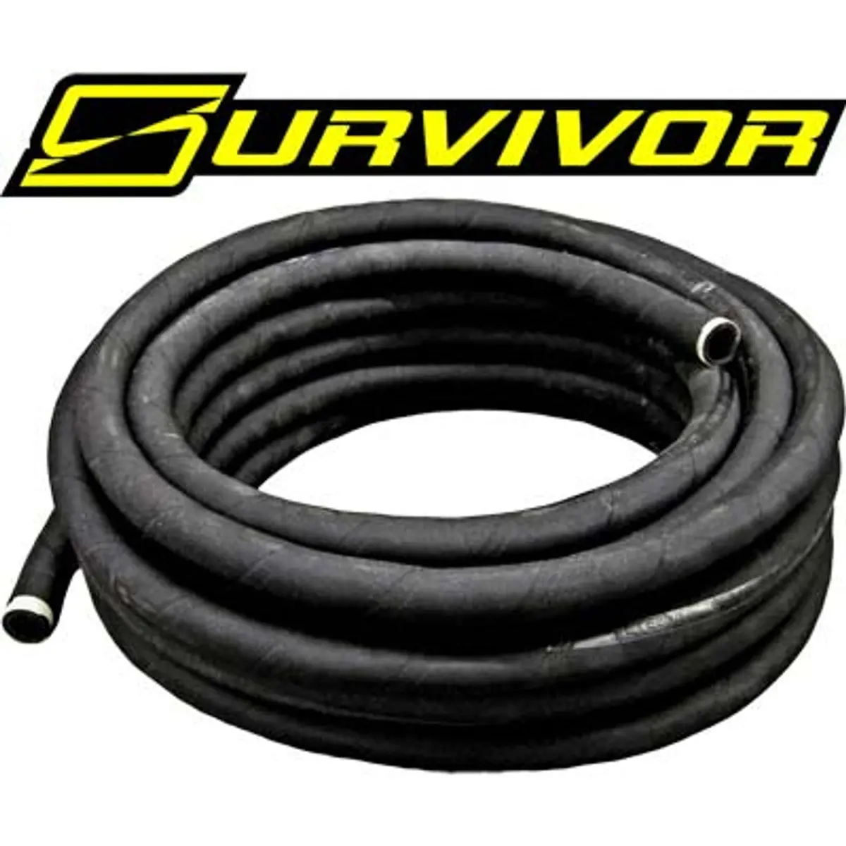 Pirate Brand 500-802 Survivor™ Suction Hose, Black, Nominal 5/8" Id X 1-1/16" Od 1