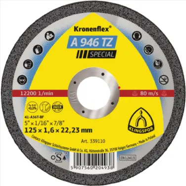 Klingspor Ultra-Thin Cut-Off Wheels 1