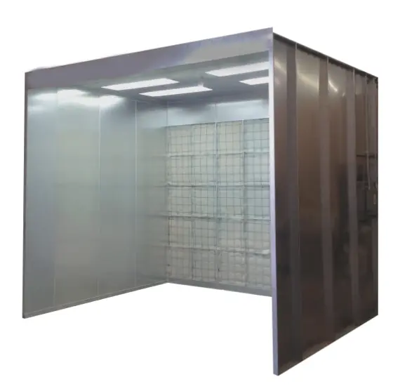 Industrial Open Face Paint Booth 1