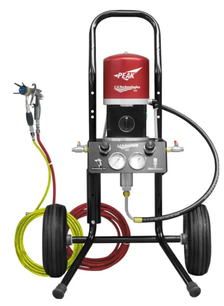 Aaa 14:1 Pump Cart Mount W/ Gm4700 411 Tip Blue Air Cap 1