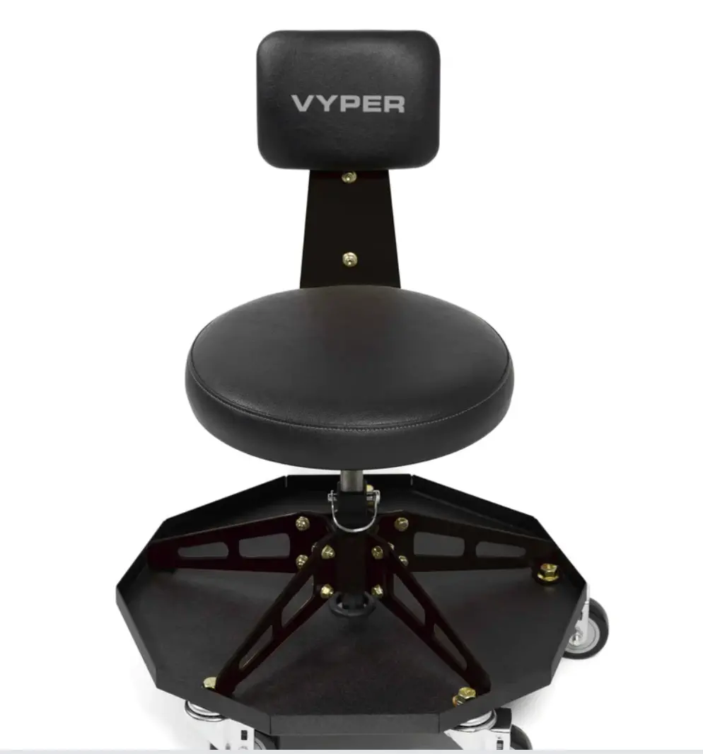 Vyper Chair | Robust Steel Sport  Black, Blue & Red 1