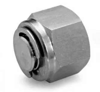 Hosco 316 Stainless Steel Compression & Instrumentation Fittings, Tube Nut Plug (Various Size Options) 1