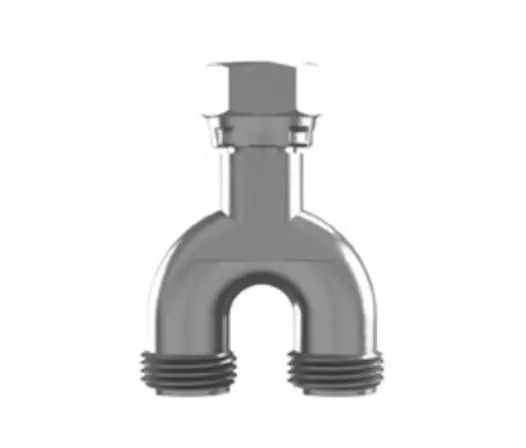 Hosco Sst Stainless Steel Fittings And Adaptors, Circulation Adaptor, U Adaptor, Female Straight X Male Straight (Various Options) 1