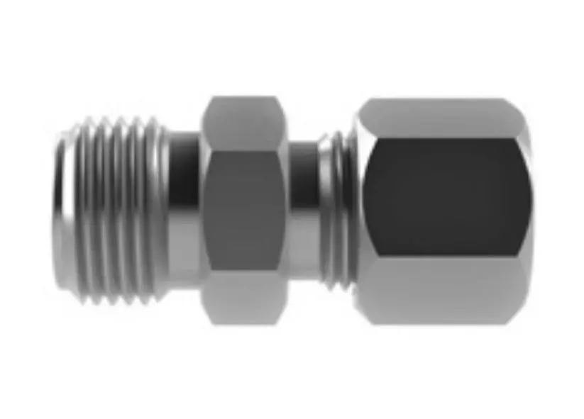 Hosco Sst Stainless Steel Fittings And Adaptors, Thread X Tube Straights, Male Straight X Tube Fitting 1