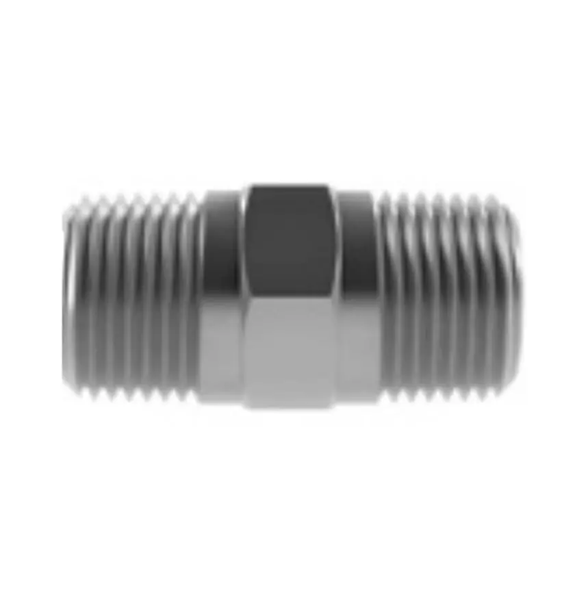 Hosco Sst Stainless Steel Fittings And Adaptors, Thread X Thread Straights, Male Tapered X Male Tapered 1