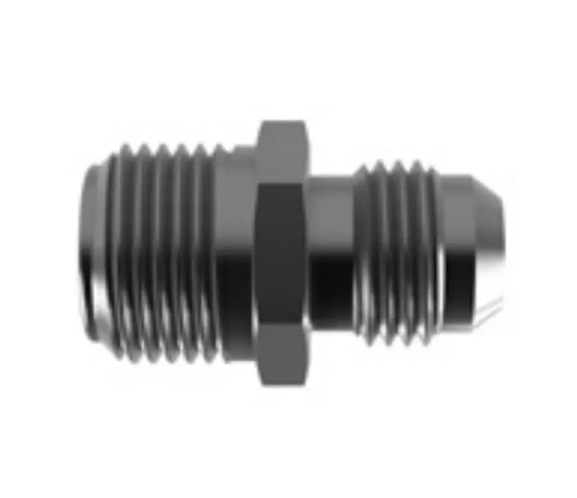 Hosco Sst Stainless Steel Fittings And Adaptors, Thread X Thread Straights, Male Straight X Male Flare 1