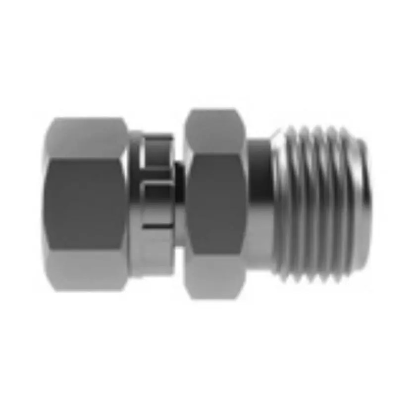 Hosco Sst Stainless Steel Fittings And Adaptors, Thread X Thread Straights, Female Straight X Male Straight 1