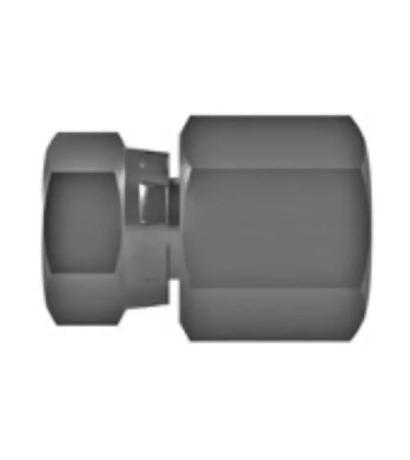 Hosco Sst Stainless Steel Fittings And Adaptors, Thread X Thread Straights, Female Straight X Female Tapered 1