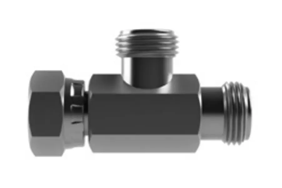 Hosco Sst Stainless Steel Fittings And Adaptors, Sst Tees, Female Straight X Male Straight X Male Straight 1