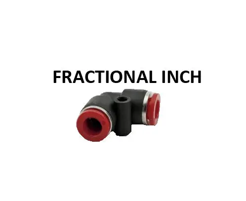 Hosco Push To Connect Fittings, Fractional Inch, Ptc Union Elbow (Various Size Options) 1