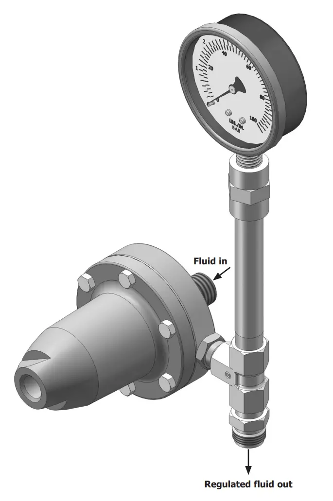 Devilbiss Hgb-609-A Fluid Regulator 1