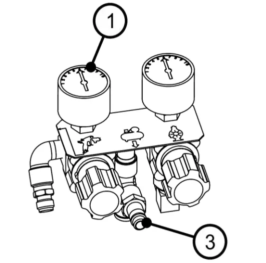 Binks Dxa-Ac2 Air Control (2 Regs) 1