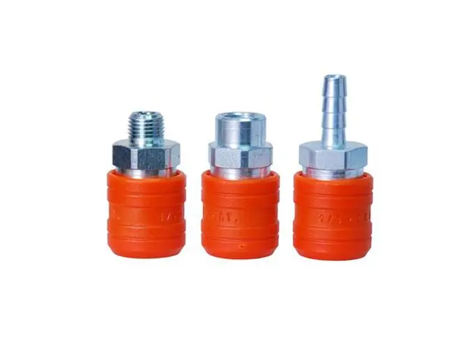 Sagola Quick Coupling - Steel, Safety: M-Bspt 1/4", Us-Mil 1