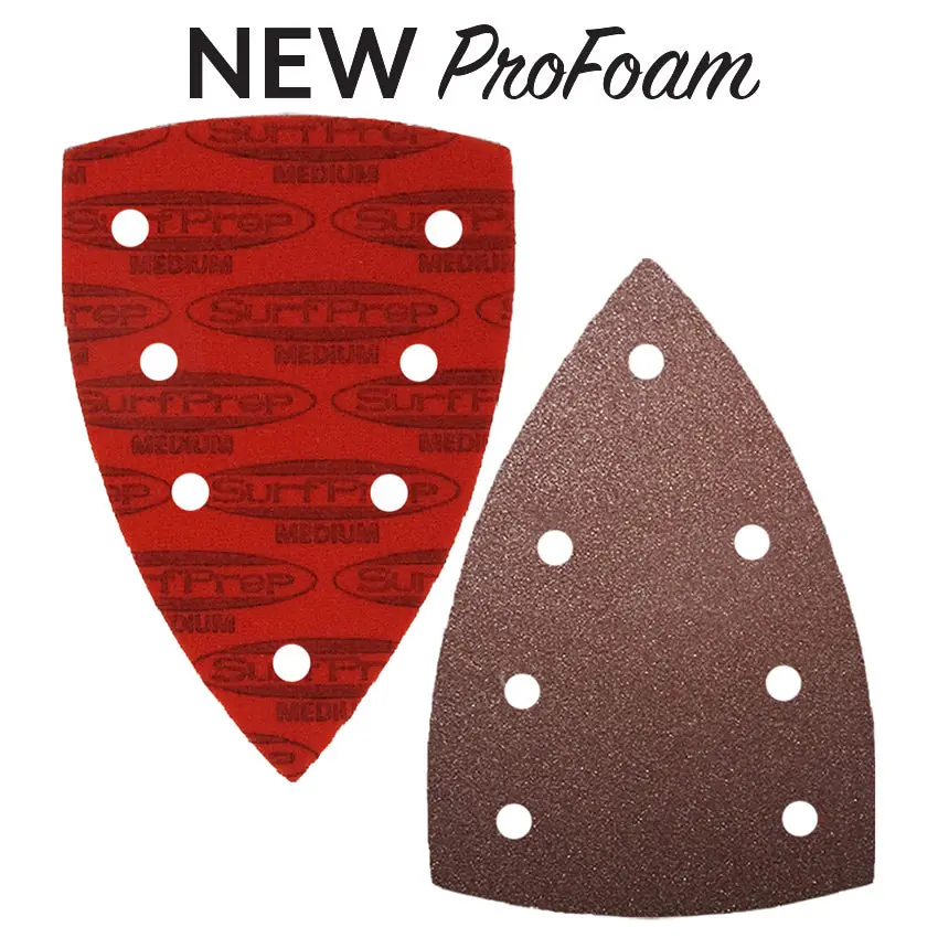 Surfprep Profoam Triangle Detail Sanding Pads