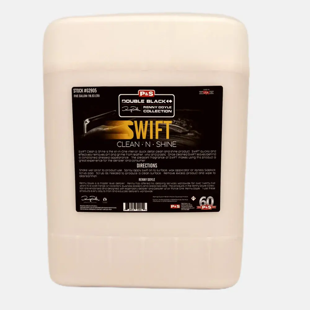 P&S - 5 Gallon | Apc, Bead Maker, Brake Buster, Bug Off, Carpet Bomber, Iron Buster, Irs Foaming Shampoo, Multi-Dressing Voc Compliant, Paint Gloss, Pearl Auto Shampoo, Radiance, Swift, True Vue, Terminator, Undressed Cleaner, And Xpress Interior 11