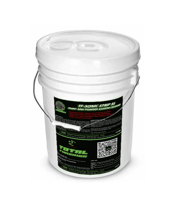 Tf-Sonic 33 Ultrasonic Cleaning Fluid – Removes Paint, Powder Coat & Coatings From Spray Guns And Parts 1