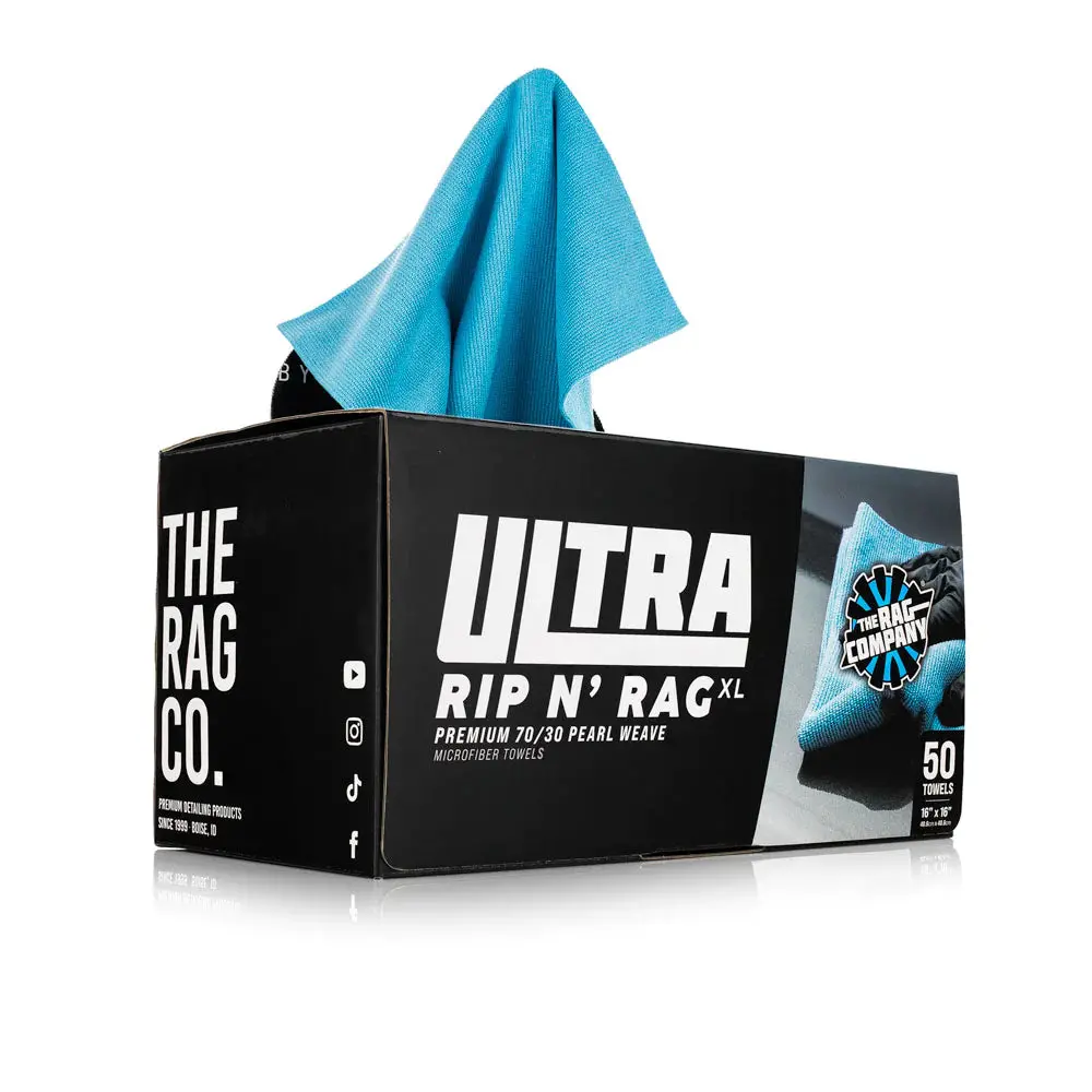 The Rag Company Ultra Rip N' Rag Xl Multi-Purpose Microfiber Towels 1