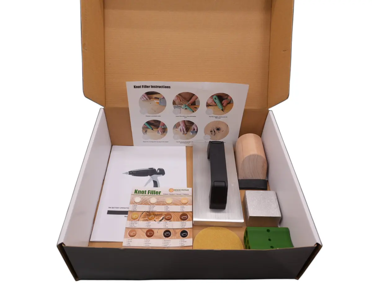 Total Finishing Knot Filler & Wood Repair Pro Cordless Kit 2