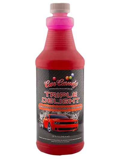 Carcandy Triple Delight Red Foam Polish Soap - Quart | Gallon 1