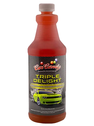 Carcandy Triple Delight Yellow Foam Polish Soap - Quart | Gallon 1