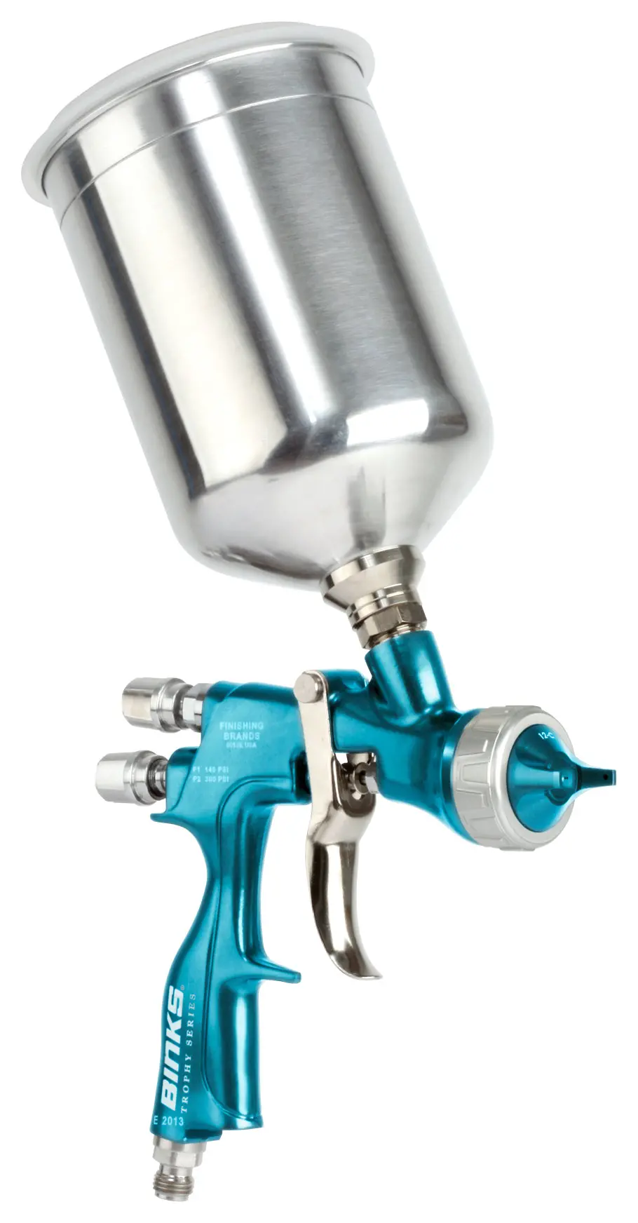 Binks Trophy Series Full Size Gravity Feed Manual Spray Gun 1