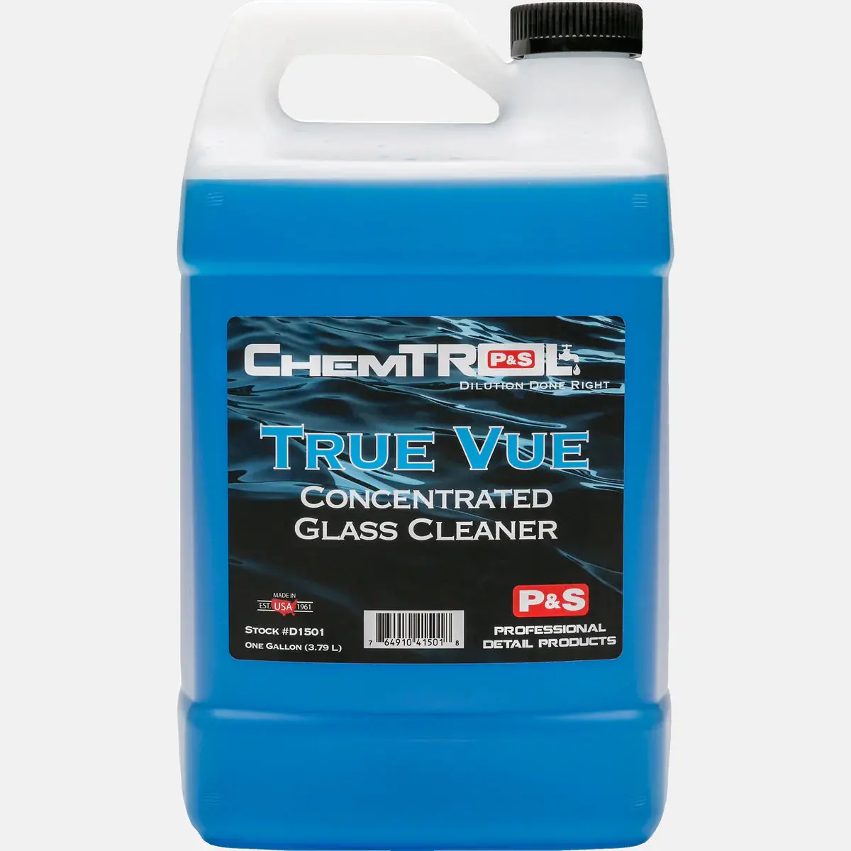P&S True Vue Concentrated Glass Cleaner 128Oz - Gallon 1