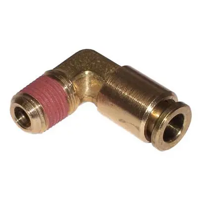 Pirate Brand 520-432 Elbow Push To Connect Adapter, 1/4" Tube X 1/8" Mpt 1