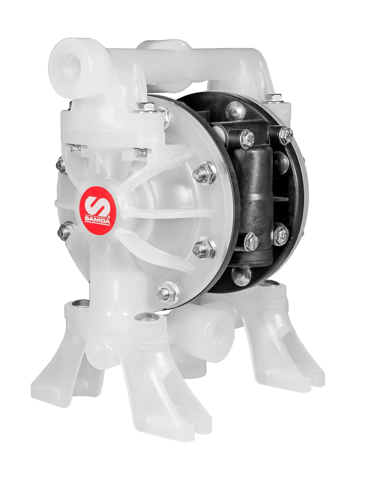 Samoa Up05 Pivot Series 1/2" Non-Metallic Air-Operated Double Diaphragm Pump 1