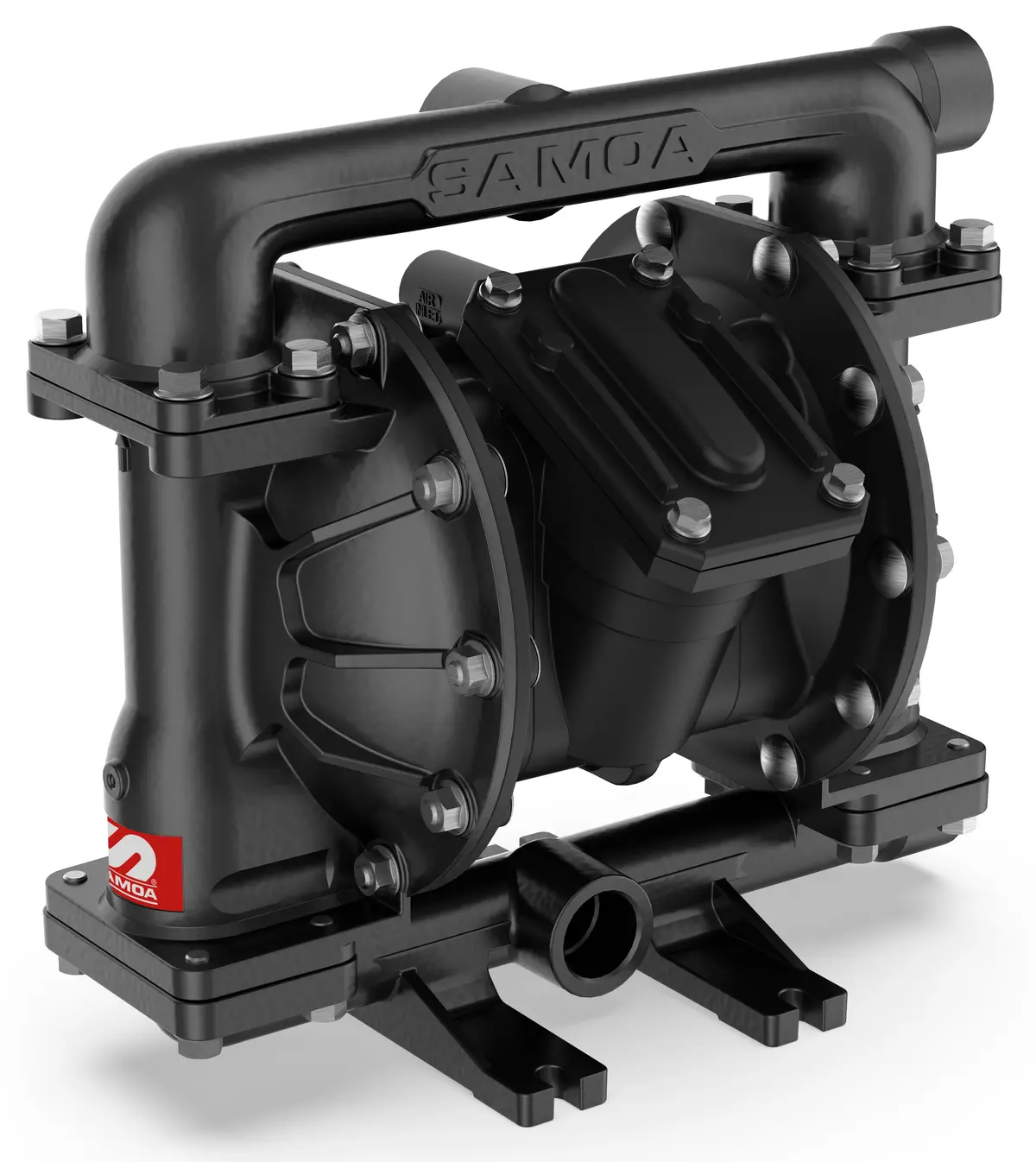 Samoa Up10 Pivot Series 1" Metallic Air-Operated Double Diaphragm Pump 1