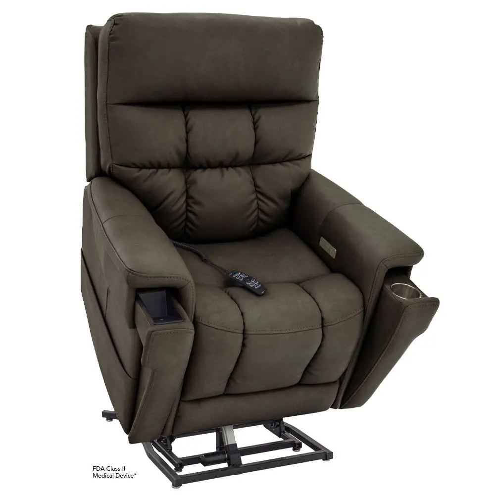 Large Pride Mobility Vivalift Ultra Lift Recliner Chair | Plr4955l | Built In Heating & Massage Capabilities 1