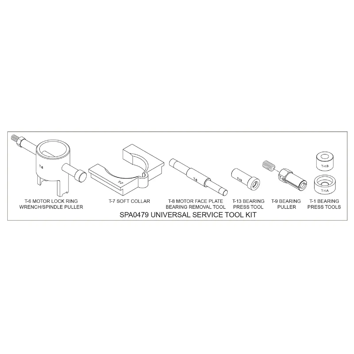 Surfprep 3" X 4" Storm Air Sander Tool Parts 1